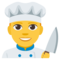 Man Cook emoji on Emojione